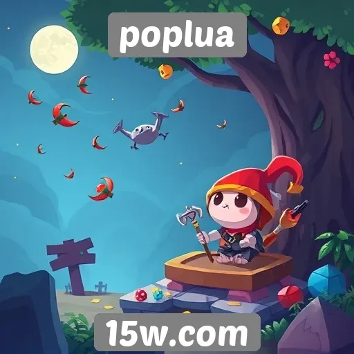Jogos populares no site Poplua atraem novos jogadores